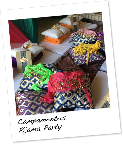 Campamentos Pijama Party